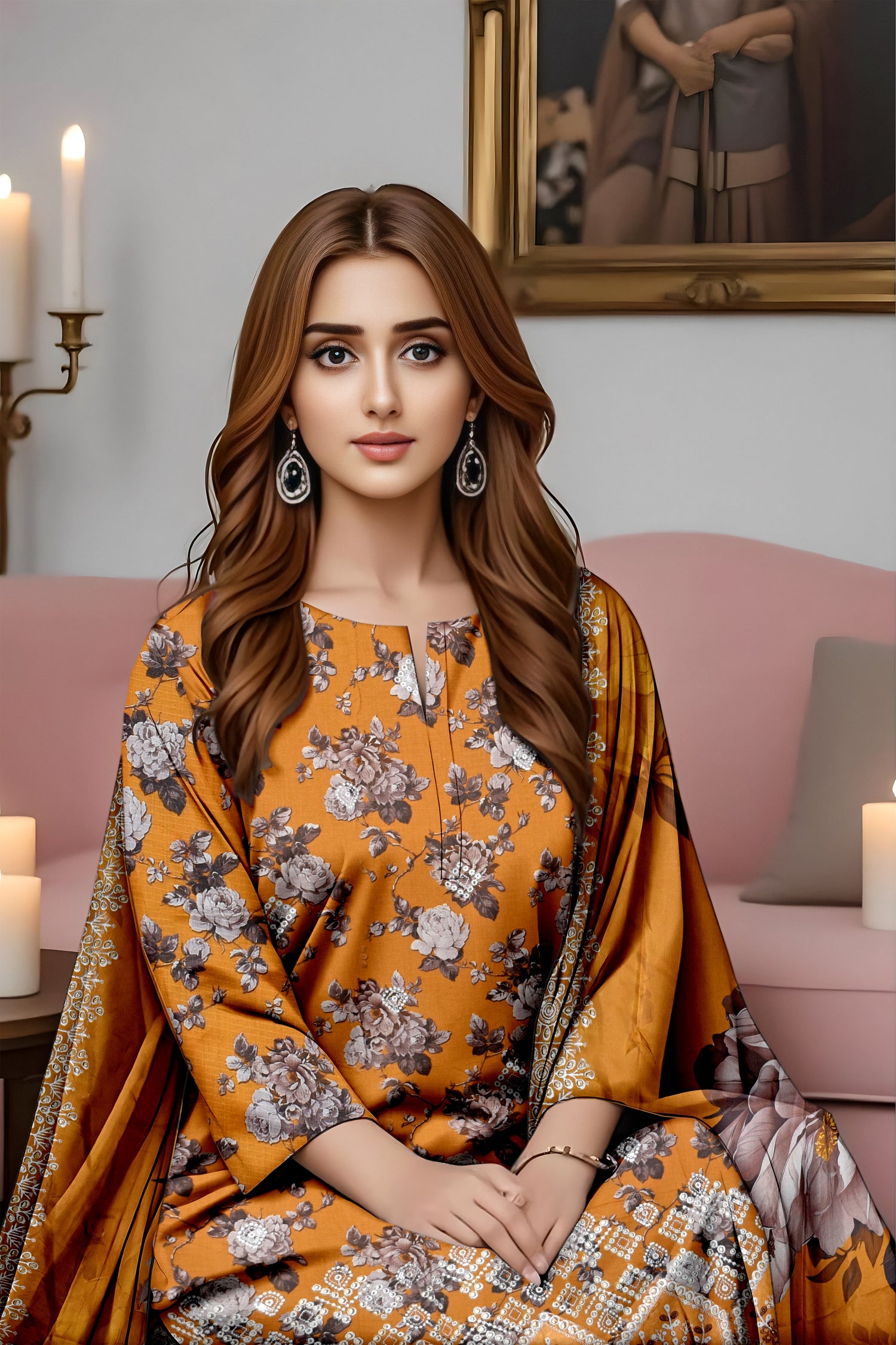 Doriya Viscose Applic Emb Volume 3