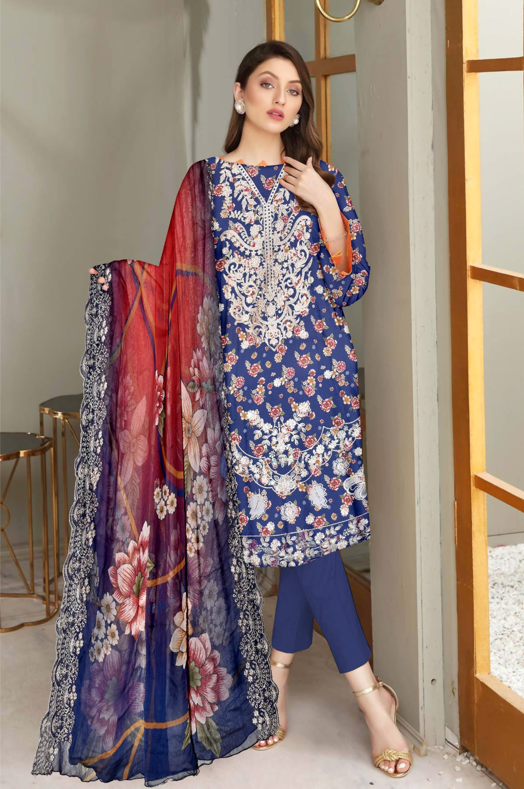 Viscose 3Pc Applic Emb Volume 2